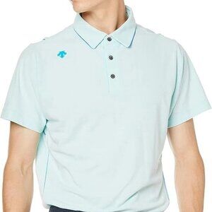 DESCENTE GOLF SHIRT Saxophon Size Large